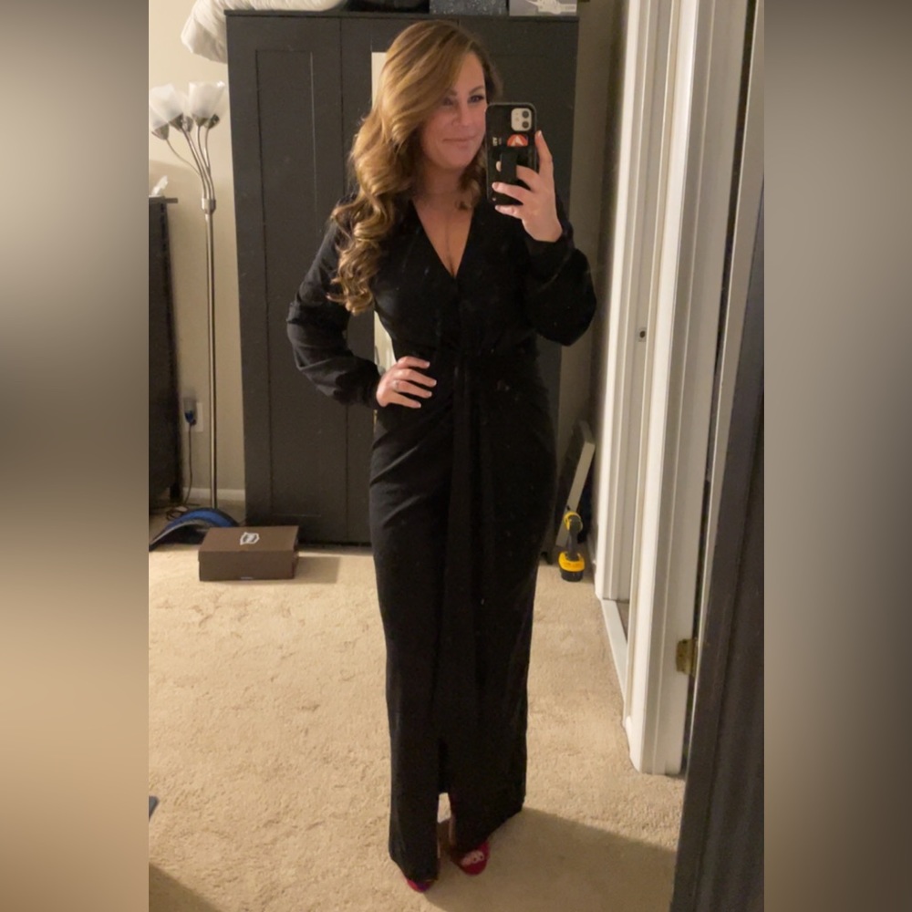Elegant Black Gala Gown